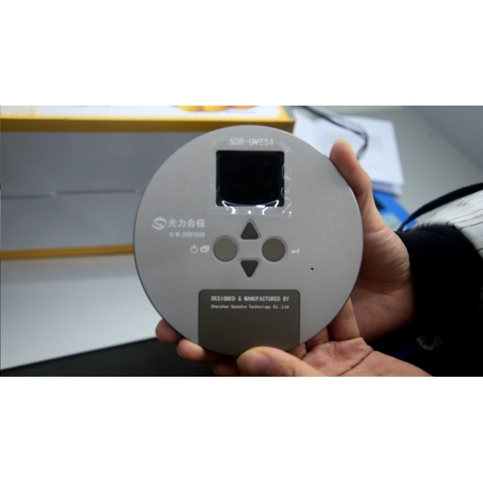 SDR-UV254 UV能量辐照记录仪  手动测量 操作视频